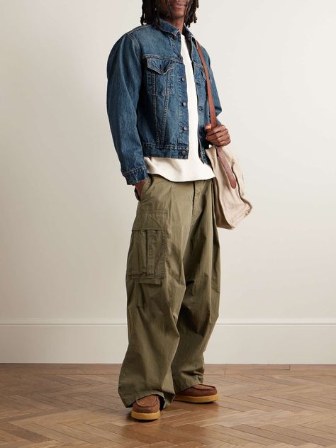 Denim Jacket Men Outfit, Japanese Street Fashion Men, Japanese Workwear, Japanese Mens Fashion, Denim Outfit Men, Vintage Overalls, Workwear Vintage, Denim Jacket Outfit, Street Fashion Men Streetwear