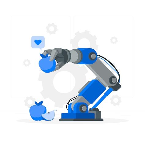 Robot arm concept illustration | Free Vector #Freepik #freevector #automatic #robot-illustration #mechanical-engineering #machine Robot Arm Concept, Robotic Illustration, Machine Illustration, Vector Robot, United Wallpaper, Mechanical Arm, Manchester United Wallpaper, Robotic Arm, Animals Illustration