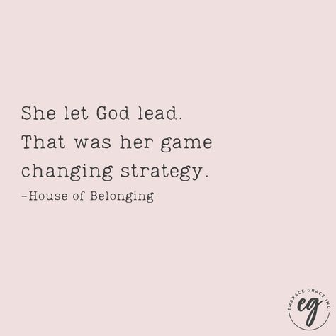 game changer 💫  Be brave, let go & let God lead. God Leads The Way Quotes, Let God Lead You Quotes, God Lead Me Quotes, Let Go And Let God Quotes, Game Changer Quotes, Let God Quotes, God Lead Me, Let Them, Godly Reminders