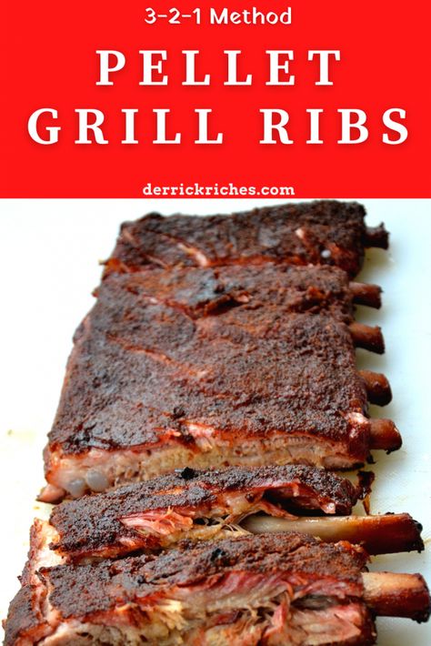 Pellet Grill Pork Ribs Pellet Grill Ribs, Smoked Pork Spare Ribs, Grilled Spare Ribs, Grill Ribs, Wood Pellet Grill Recipes, Smoked Pork Recipes, Pork Loin Ribs, Pellet Smoker Recipes, Pork Ribs Grilled