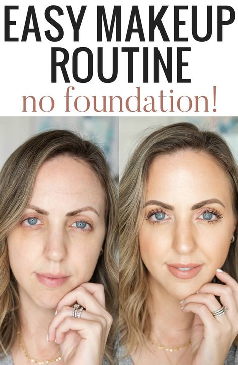 Over on Instagram Stories, I shared a “Zoom Call Makeup” tutorial, and it seemed to go over well with my viewers! I decided to break that makeup look down, re-film it, and upload to YouTube! This is such an easy... Read More The post Simple and Easy Makeup Routine – No Foundation! appeared first on Meg O. on the Go. Makeup Routine Everyday, Zoom Makeup Tips, Simple Makeup Looks For Work, Easy No Makeup Look, Quick Work Makeup, Simple Daily Makeup, Makeup Feminine, Easy Makeup Routine, Quick Makeup Routine