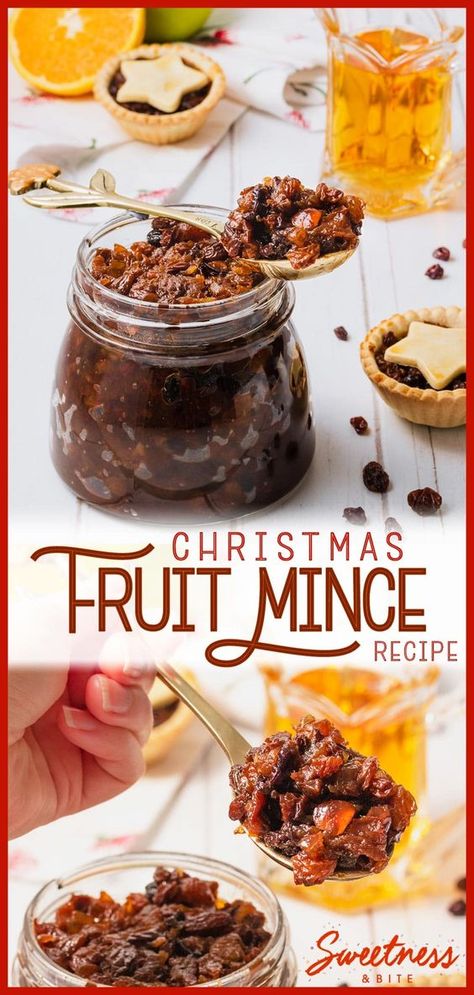 This easy fruit mince recipe is quick to make and can be used straight away as a last minute fruit mince, or kept so the flavours can deepen more over time. Using your favourite dried fruit, and with a touch of spice and citrus zest, it's perfect for all of your Christmas baking recipes. Gluten Free Fruit Cake, Fruit Mince Pies, Christmas Pudding Recipes, Gluten Free Cake Recipe, Touch Of Spice, Minced Meat Recipe, Christmas Baking Recipes, Mince Recipes, Fruitcake Recipes