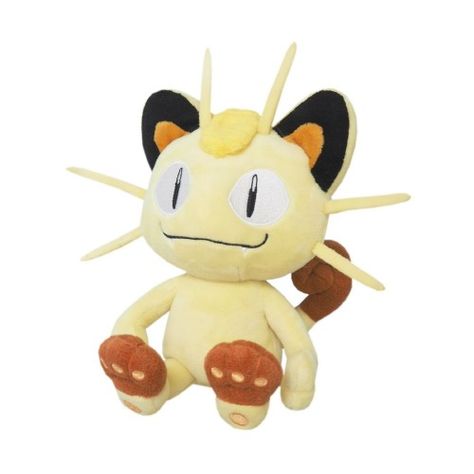 PP37 Meowth (S) Meowth Pokemon, Pokemon Meowth, Pokemon Plushies, Baby Pokemon, Pikachu Plush, Pokemon Toy, Pokemon Collection, Pokemon Plush, Teddy Bear Stuffed Animal