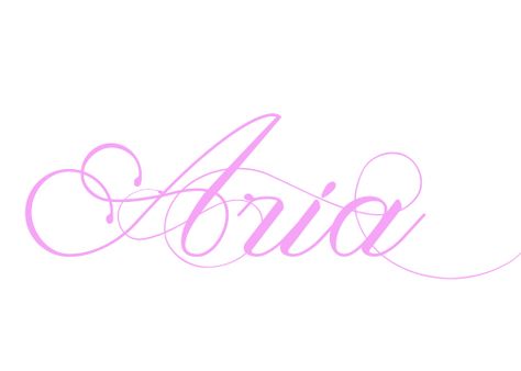 girl name, Aria- "Solo melody" Aria Name Wallpaper, Aria Name Tattoo, Aria Tattoo Ideas, Aria Tattoo Name, Aria Tattoo, Mario Stencil, Aria Name, 1st Grandchild, Symbol For Family Tattoo