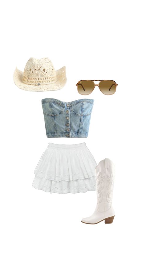 Banda Ms Concert Outfit Mexican, Luke Bryan Concert Outfit, Stagecoach Outfits, Nashville Outfits Spring, Country Music Outfit, Summer Country Concert Outfit, Luke Bryan Concert, Rush Outfits, Cowgirl Style Outfits