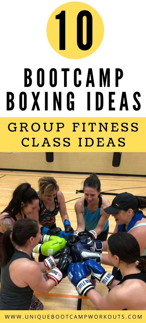 Bootcamp boxing ideas and bootcamp boxing workouts, group fitness trainers. Boxercise Workout, Boxing Workout With Bag, Boxing Hiit Workout, Boxing Combos, Boxing Circuit, Shadow Boxing Workout, Boxing Ideas, Punching Bag Workout, Boxing Workout Routine