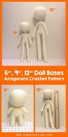 Crochet Doll Base, Doll Base, Crochet Doll Clothes Free Pattern, Amigurumi Knitting, Crochet Doll Dress, Crochet Dolls Free Patterns, Pola Amigurumi, Handmade Yarn, Crochet Doll Clothes