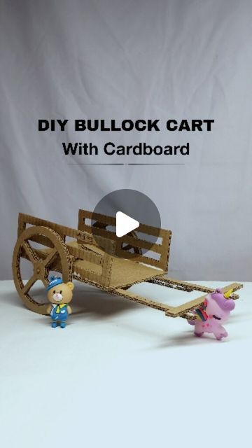 Diy Bullock Cart, Bullock Cart Craft, Bullock Cart, Bodhi Tree, Instagram Diy, Cardboard Crafts, Toddler Activities, Creative Ideas, Easy Crafts