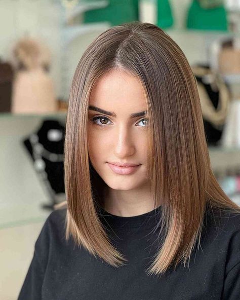 Trending Haircuts For Teens | The Salon Project NYC Girls Haircuts Medium Length, Teen Hair Cuts Girls Medium, Preteen Girl Haircuts Medium, Teens Haircuts For Girls, Mid Length Fine Hair With Layers, Kids Hair Cuts Medium Length, Hair Cuts 2023 Trends Medium Straight, Highlights Fine Hair, Sholder Length Girl Haircut