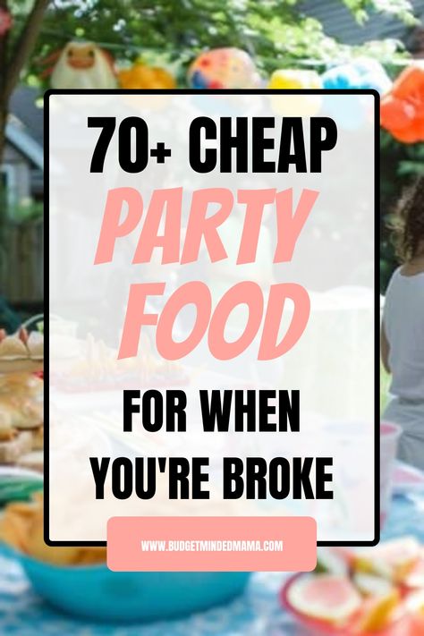 As a young mom trying to juggle life on a single income, planning a fun birthday party for my little one can feel a bit daunting. You want everything to be perfect, from the decorations to the games, but it’s the food that often takes up a big chunk of the budget. This year, as […] Party Food For 15 People, Cheap Meals For Party, Affordable Food For Party, 60th Birthday Food Ideas For Mom, Cheap Birthday Party Food Ideas, Dinner For Birthday Party, Food For A Party On A Budget, Budget Food For A Crowd, Cheap And Easy Birthday Party Food