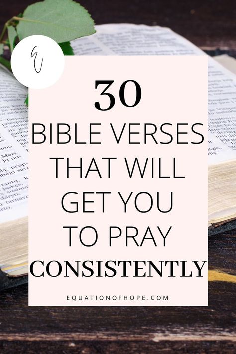 Do you talk to God every day? Do you need motivation to pray consistently? If you want to know why prayer is important, you can find the answer in scripture. I have created a list of 30 powerful bible verses about prayer that will teach you the importance of praying. Click here to start reading 30 bible verses that will get you to pray consistently. #prayerlife #powerinprayer #prayerworks #christianlife #christiancommunity #bibleverses Pray The Scriptures, Bible Verse To Read When Fasting, Powerful Scriptures Faith, Where To Look In The Bible When You, Praying Bible Verses, Prayer Bible Verses Scriptures, Praying Scripture Powerful Prayers, Prayer Board Verses, Themes For Prayer Bible