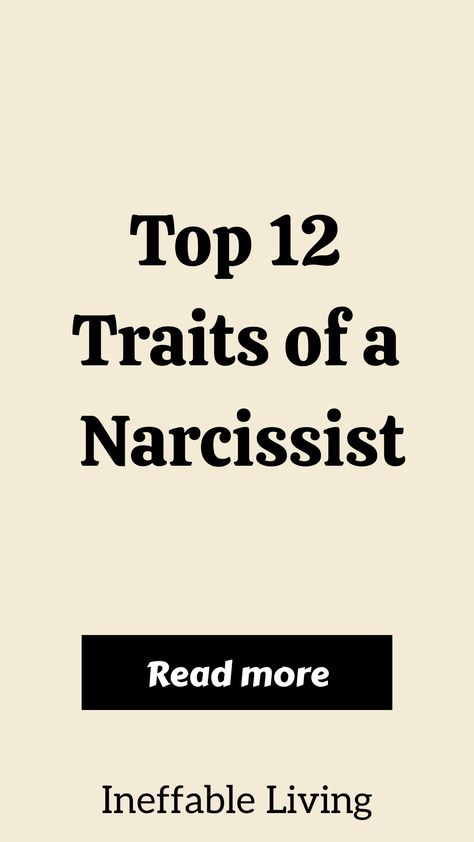 Top 12 Traits of a Narcissist Identifying and understanding the traits associated with narcissistic personality disorder can be valuable in navigating relationships and maintaining emotional well-being. Traits Of Narcissistic Husband, Narcissistic Phases, A Narcissistic Person, Narcissistic Behavior List, Definition Of Narcissism, Narcissistic Traits Signs, Narcissistic Characteristics Signs, Narcissistic Discard Truths, Traits Of A Narcissistic Person