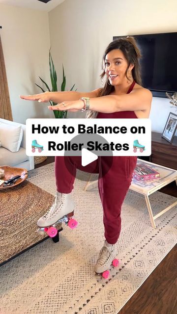 76 likes, 6 comments - larissamcooper on February 26, 2024: "Here are tips for my beginner friends who want to learn how to balance on roller skates! I promise you that with practice, alllll of this...". How To Roller Skate, How To Roller Skate For Beginners, Roller Skating Fits, Roller Skates Workout, Ankle Exercises, Skate 3, Roller Skaters, Roller Derby, Roller Skate