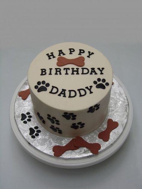 dog cake | dog paw print cake — Birthday Cakes Paw Print Cake, Vet Cake, Dog Lover Cake, Paw Print Cakes, Paw Cake, Cake Dog, Puppy Cake, Dog Birthday Cake, Paw Patrol Cake