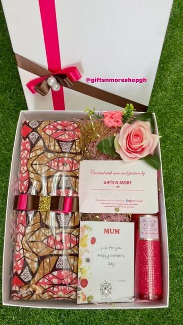 Mothers Day Hamper, Accra, Mothersday Gifts, Gift Packs, Gift Hampers, African Design Dresses, African Design, Gift Packaging, Happy Mothers