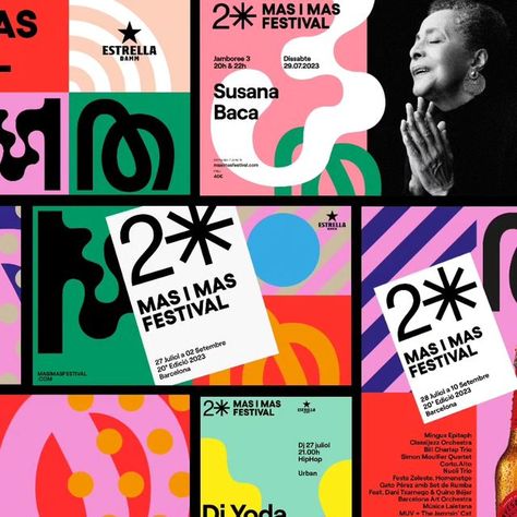 Concert Branding Design, Event Brand Identity, Event Branding Design Visual Identity, Design System Branding, Bold Poster Design, Festival Branding Design, Event Branding Design, Event Graphic Design, M Branding