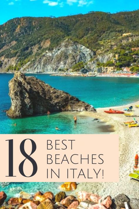 18 of the Best Beaches in Italy - Sun and Sand the Italian Way Beaches In Italy, Best Family Beaches, Italian Beaches, Italy Beaches, Italy Summer, Family Destinations, Italy Travel Guide, Text Overlay, Wine Cheese