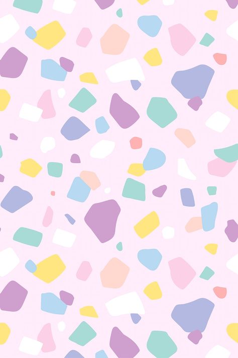 Cute Abstract Backgrounds, Pastel Pattern Design, Cute Pastel Patterns, Cute Wallpapers Pastel, Pastel Pattern Wallpaper, Cute Patterns For Backgrounds, Creative Notebook Design, Kids Wallpaper Texture, Terrazo Wallpaper