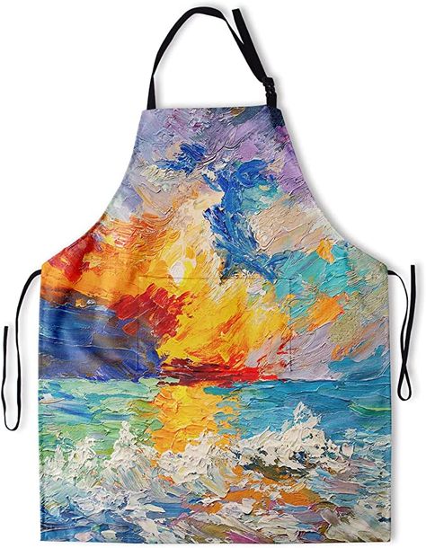 Bbq Shop, Artist Smock, Branded Aprons, Painting Apron, Artist Apron, Art Smock, Bff Halloween Costumes, Black Apron, Adult Bibs