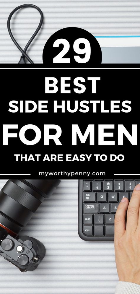 Hustle Ideas Extra Money, Cash Side Hustles, Side Hustle Ideas For Men 2023, Quick Side Hustle Money, Money Making Ideas For Men, Best Side Hustles Extra Cash, Jobs From Home For Men, Diy Side Hustle Ideas, Side Hustles For Men