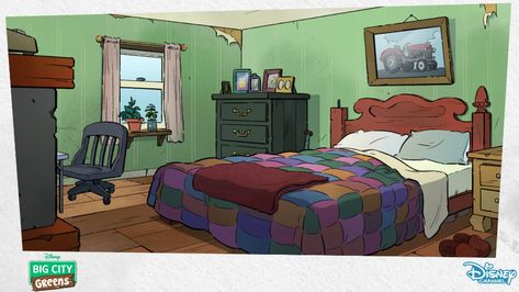 (1) Home / Twitter Big City Greens, Background Paint, Mom Travel, Beautiful Disaster, Disney Shows, Beautiful Backgrounds, Cool Backgrounds, Big City, House Layouts