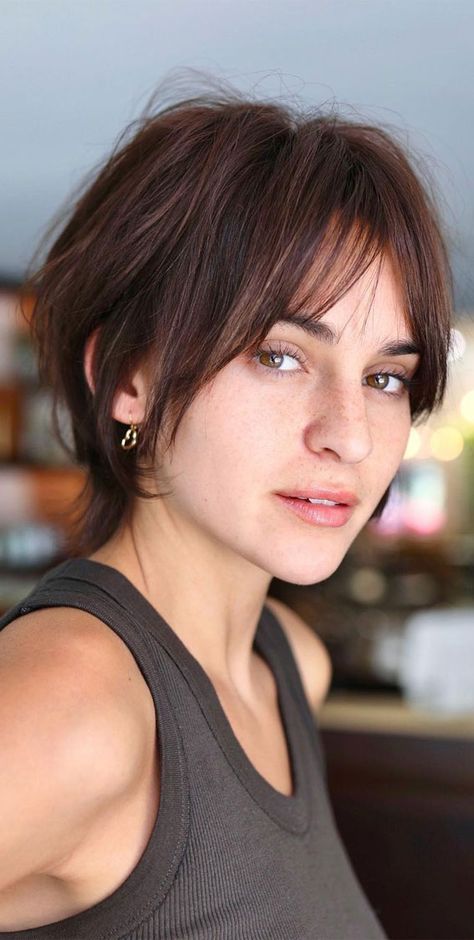 Long Fine Hair, 90s Haircuts, Brunette Pixie, Short Choppy Haircuts, Easy Care Hairstyles, Choppy Haircuts, Short Hairstyles Fine, Bob Hairstyles For Fine Hair, Pixie Bob