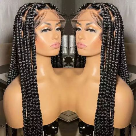 Wig Vendors, Diy Hair Wig, Braid Wig, Front Braids, Hair Care Oil, Lace Braid, Braided Wigs, Feed In Braid, Braided Wig