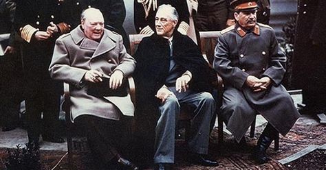 The Yalta Conference, a key meeting that took place before the end of the Second World War, began 70 years ago to this day. At the meeting US President Franklin D. Roosevelt, British Prime Minister Winston Churchill and Soviet General Secretary Joseph Stalin took the decisions which shaped post-war history. Sean O'pry, Franklin Roosevelt, Joseph Stalin, Harry Truman, Usa Presidents, The Eighth Day, My Heritage, Soviet Union, Civil Rights