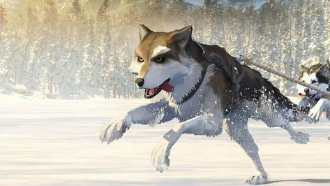 Wolf Demon, Wolf's Rain, Anime Dog, White Fang, Twilight Wolf, Fiction Characters, Bear Mask, Sled Dog, Warcraft Art