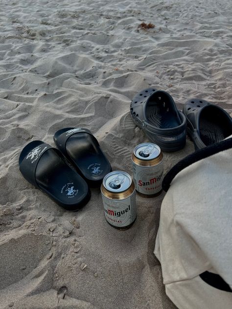 beach, chill, beer, sand, holiday, vacation, vibe, aesthetics Beer Aesthetic, Beer Shot, Chilled Beer, Aesthetic Beach, On Beach, Holiday Vacation, Polo Club, Beach Aesthetic, Jay