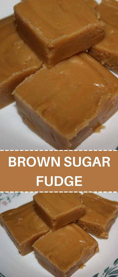 Brown Sugar Fudge Recipes, Microwave Sweets, Recipes Microwave, Brown Sugar Fudge, Marshmallow Fudge, Homemade Candies, Fudge Recipes, Sweet Desserts, Easy Breakfast