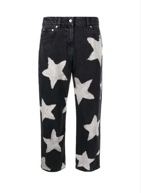 Goth Jeans, Billy Kid, Star Pants, Star Clothing, Jeans Cropped, Fits Inspo, Concert Fits, Jeans Online, Capri Jeans