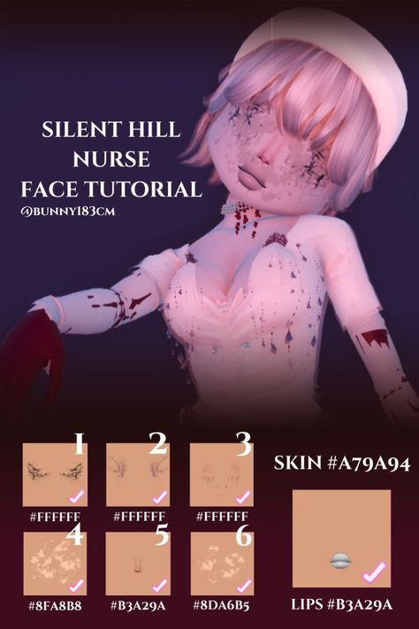 #DressToImpress #FashionGoals #StyleInspiration #OOTD #Fashionista #DressUp #ChicLooks #OutfitIdeas #FashionForward #DressToKill Silent Hill Nurse, Make Outfits, Face Tutorial, Ali Wong, Random Doodles, Anime Cosplay Makeup, Horror Makeup, Peacock Dress, Aesthetic Roblox Royale High Outfits