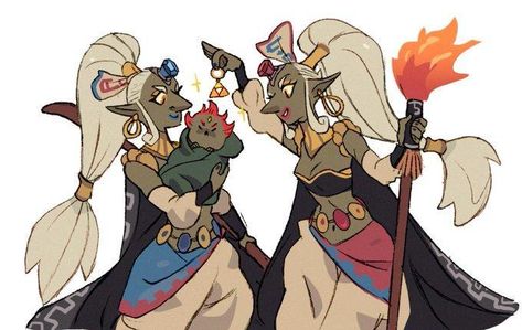 Baby Ganondorf and Witch Moms | The Legend of Zelda | Know Your Meme Master Swordsman Zelda, Princess Kayuga, Loz Oc, Zelda Fanart, Hyrule Castle, Ocarina Of Times, Princesa Zelda, Link Zelda, Zelda Art