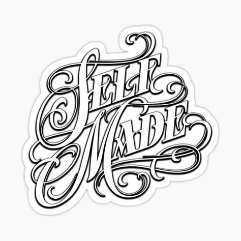 Tattoo Art inspired apparel. / Made by real Tattoo Artists for our Inked Brothers Everywhere. / Join our world. / Welcome • Millions of unique designs by independent artists. Find your thing. Chicano Lettering Tattoo, Lettering Tattoo Design, Self Made Tattoo, Tattoo Lettering Design, Half Sleeve Tattoos Drawings, Card Tattoo Designs, Chicano Lettering, Tattoo Lettering Styles, Tattoo Outline Drawing