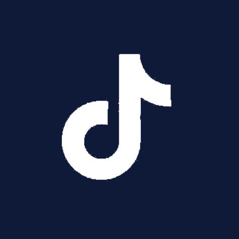 Tiktok navy Navy Blue Tiktok Icon, Navy Blue App Icons, Tiktok App Icon, Blue App Icons, Tiktok App, Blue Icon, By Myself, Dark Navy Blue, Dark Navy