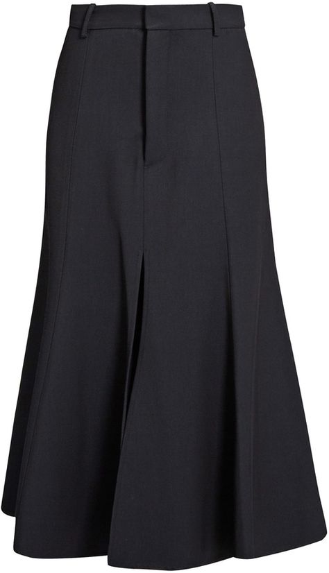 Cozy Office, Black Skirts, Business Attire Women, High Waist Long Skirt, Dress Well, Women Skirts, Cashmere Coat, Business Attire, Top Trends