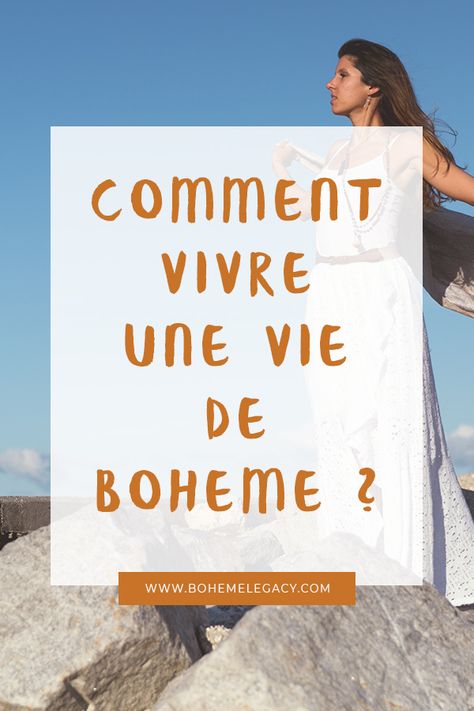 Comment vivre une vie de bohème ? Wikipédia nous définit comme des personnes, surtout des artistes, écrivains ou acteur qui mène une vie libre, sans contrainte a la société.  Aujourd'hui le mot "bohème" est de plus en plus associés au style de mode inspiré des hippies. La marque Bohème Legacy proposent de nombreux vêtements bohème d'inspiration gypsy et hippie Hippies, Mode Hippie Boheme, Vetement Hippie Chic, Mode Hippie, Hippie Chic, Hippie Style