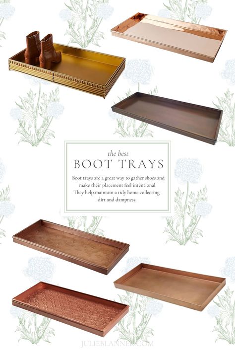 Boot Tray Ideas, Boot Tray Entryway, Shoe Tray Entryway, Shoe Trays, Diy Boot Tray, Bamboo Bath Mat, Shoe Tray, Studio Vibes, Boot Tray