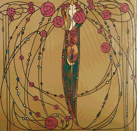 Margaret Macdonald Mackintosh Margaret Mc Donald on Pinterest Charles Rennie Margaret Macdonald Mackintosh, Margaret Mcdonald, Margaret Macdonald, Glasgow Style, Mackintosh Design, Mackintosh Rose, Illustration Art Nouveau, Design Art Nouveau, Rose House