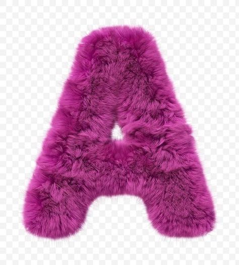 Fluffy Wallpaper, Cool Letters, A Alphabet, A Png, Graphic Shapes Design, 3d Alphabet, Digital Collage Art, Alphabet A, Pink Fur