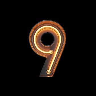 Premium Photo | Number 9, alphabet made from neon light Tropical Flowers Illustration, 3d Geometric Shapes, Metal Numbers, Logo Number, Photo Art Frame, Silver Numbers, Promotional Products Marketing, Dark Phone Wallpapers, Creative Background