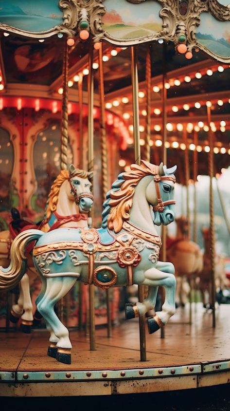 Carousel mammal animal horse design | premium image by rawpixel.com Fair Themed Wedding, Carosel Horse Aesthetic, Carnival Of Animals, Summer Carnival Aesthetic, Carousel Aesthetic, Carnival Animals, Merry Go Round Aesthetic, Merry Go Round Carousel Drawing, Carnival Carousel