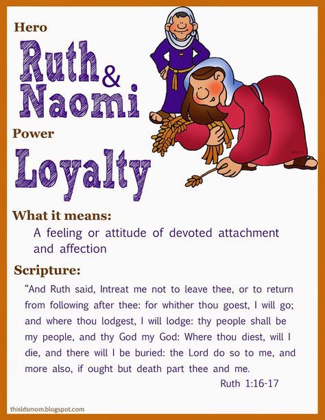 Ruth Bible, Ruth And Naomi, Bible Heroes, Lds Scriptures, Fhe Lessons, Preschool Bible, Bible Stories For Kids, Bible Study For Kids, Bible Activities