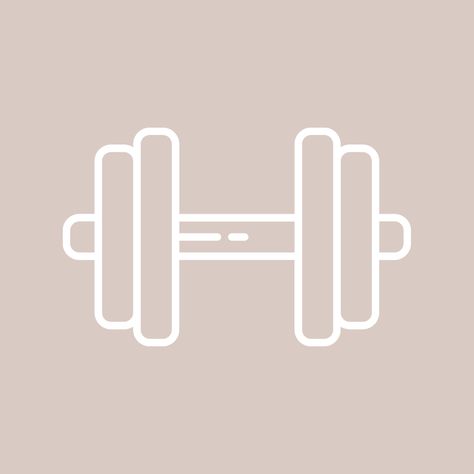 Dusty Rose #icon #ios14 #ios14icon #personalisation #iphone #icondesign #aestheticappicon #aesthetic Gym App Icon, Neutral Icons, Gym App, Gym Icon, Phone Essentials, Vintage App, Icon Iphone, Health Icon, Beige Icons:)