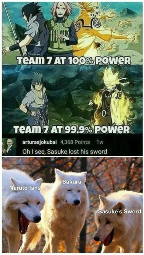 Naruto Memes Funny, Anime Funny Memes, Sakura Naruto Sasuke, Soup French Onion, Naruto And Sasuke Funny, Soup Beef, Funny Naruto, Naruto Facts, Sakura Naruto