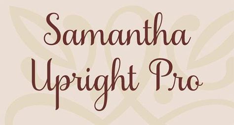 How To Use The Samantha FontSilhouette Cameo and Cricut StudioGetting StartedWelcome to the Samantha font tutorial! Here you will find all of the training you need to start using the Samantha font. This is one of the most beautiful ... Samantha Font, Top Fonts, Computer Font, Silhouette Fonts, Different Font Styles, Best Script Fonts, Cat Wedding, Popular Fonts, Best Free Fonts