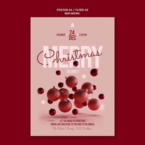 Merry christmas poster template Free Psd | Free Psd #Freepik #freepsd #flyer #poster #christmas #merry-christmas Merry Christmas Jewelry Poster, Christmas Catalogue Design, Merry Christmas Flyer Design, Christmas Campaign Advertising, Christmas Ads Design, Merry Christmas Design Graphic, Christmas Sale Poster Design, Christmas Poster Ideas, Merry Christmas Graphic Design