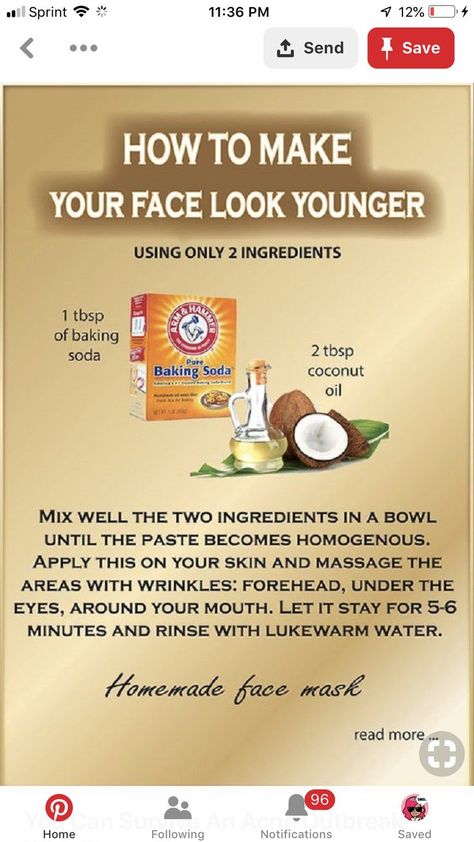 Pin by Brianna Barnes on Insta | Anti aging skin products, Baking soda coconut oil, Baking soda shampoo Diy Shampoo Recipe, Baking Soda Coconut Oil, Baking Soda Face Mask, Baking With Coconut Oil, Baking Soda For Hair, Baking Soda Face, Baking Soda Benefits, Anti Aging Skin, Baking Soda Uses