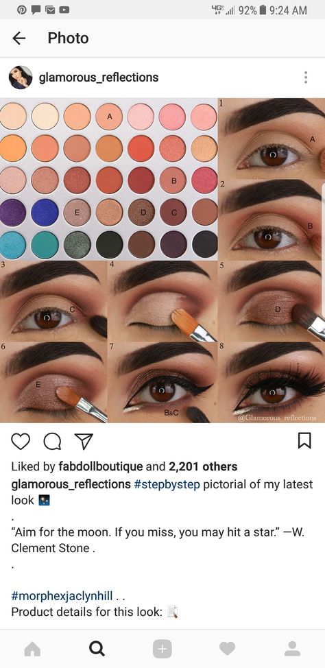 Jacqueline Hill Palette Looks, Jaclyn Hill Palette Looks Step By Step, Morphe Jaclyn Hill Palette Looks, Jaclyn Hill Palette Looks, Jaclyn Hill Makeup, Jaclyn Hill Eyeshadow Palette, Make Up Designs, Maquillage On Fleek, Mekap Mata